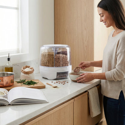 Dispensador de Alimentos Giratorio 360º