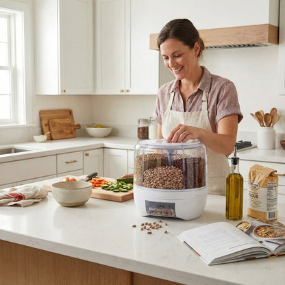 Dispensador de Alimentos Giratorio 360º